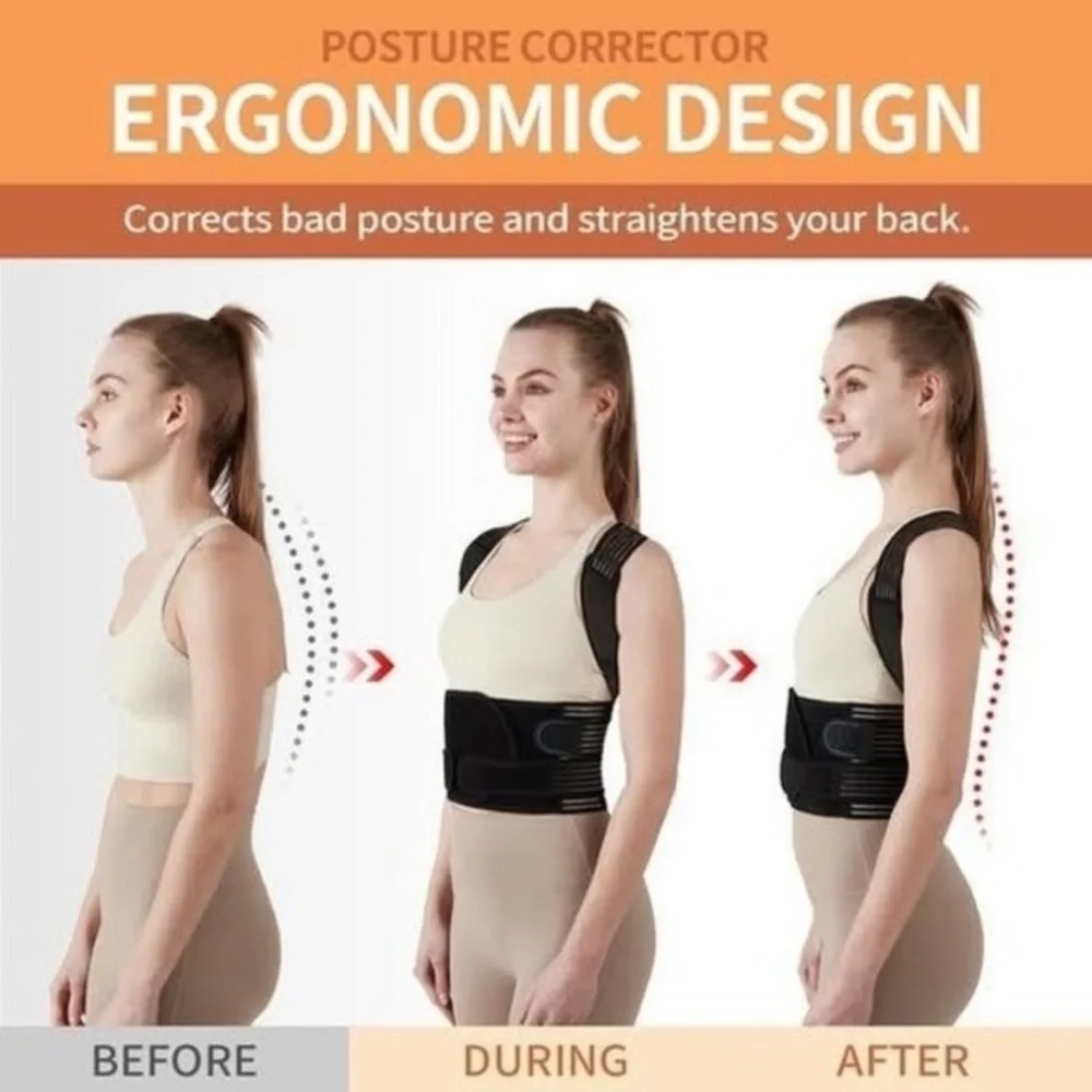 Adjustable Back & Posture Support Brace